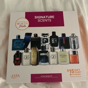 Mini cologne samples